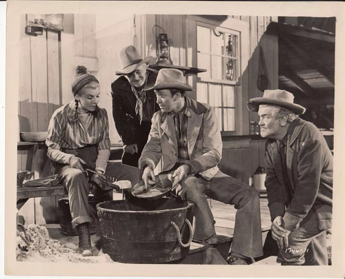 Cine Cowboys Western Antiguo Film Stilll Vintage