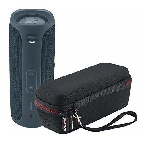Imagen 7 de 7 de Parlante Jbl Flip 5 Inalambrico Impermeable Con Funda Azul