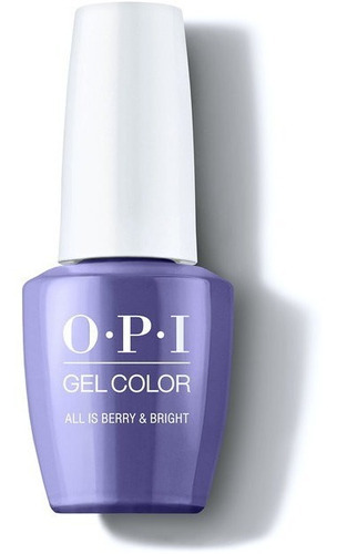 Opi Gel Color Celebration All Is Berry & Bright X 15 M Color Violeta