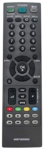 Nueva Akb Sustituye Remote Fit Para LG Tv Cs Ls Lt