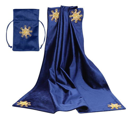 Toalha De Mesa De Cartão De Adivinhação De Tarô Azul