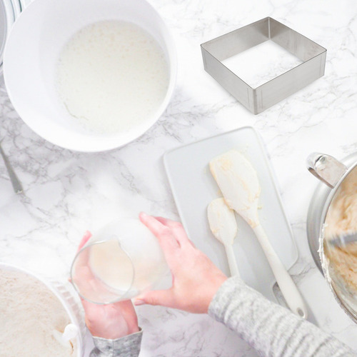 Anillo Para Tartas De Acero Inoxidable Para Tartas Cake Pans