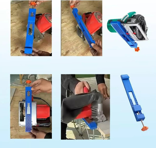 . Guía De Base De Máquina De Corte Ajustable, Accesorio Guía