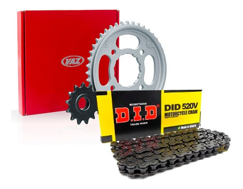 Kit Relação Vaz Com Corrente Did Honda Nc 700 Com Retentor