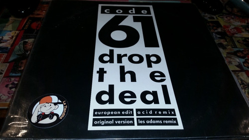 Code 61 Drop The Deal (remix) Vinilo Maxi Germany Limited 89