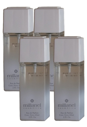 Pack De 4 Perfumes Millanel Fragancias Femeninas X 60 Ml