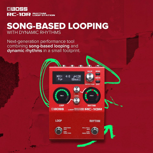 Pedal Boss Rc-10r Rhythm Loop Station