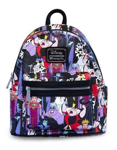 Mini Mochila Loungefly X Disney Villanos