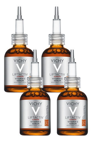 Kit Serum X4 Und Vichy Liftactiv Supreme Vit C X 20ml