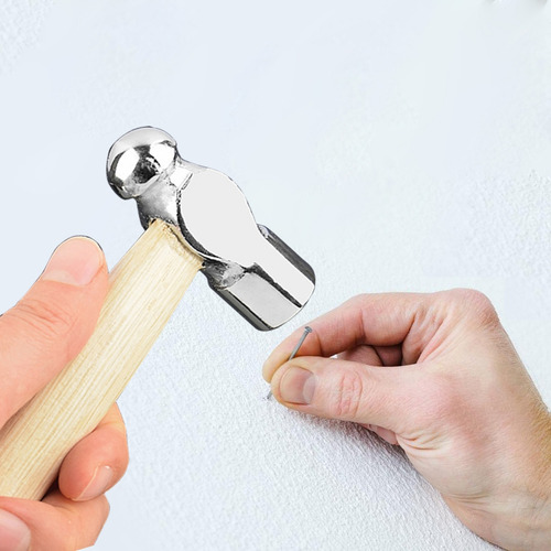Hammer Smashing Walnut, Cabeza Redonda, Mango De Madera, Mar