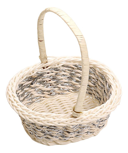 Cesta De Almacenamiento Multiusos, Cesta De Picnic Con Asa,