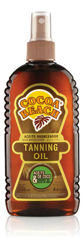 Bronceador Cocoa Beach  Aceite X 250 Ml