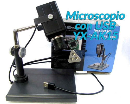 Microscopio Por Usb 200x Para Tecnico Celulares