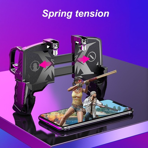 Joystick Gamepad K21 Pubg, Con 2 Gatillos Para Ios/android