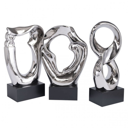 Imagen 5 de 9 de Accesorio Decorativo Modelo Otto Plata - Plata Këssa Muebles