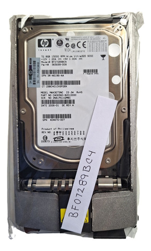 Disco Duro  Hp 72.8gb U320 Scosi 365699-008 Bf07289bc4