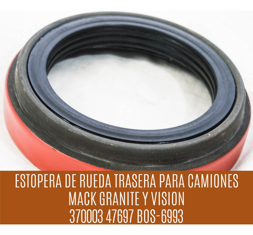 Estopera Rueda Trasera Mack 370003 Vision Granite 6993 47697