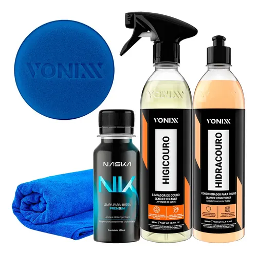 Kit limpa e hidrata couro – Vonixx