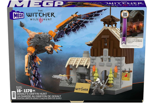 Set De Construccion Mega The Witcher Wild Hunt Hdl28