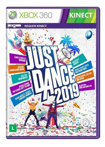 Jogo Mídia Física Just Dance 2019 Para Xbox 360