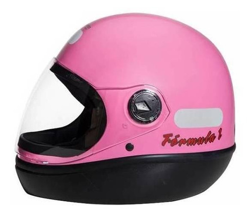Capacete para moto  integral San Marino  Classic  rosa tamanho 56 