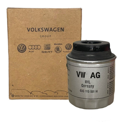 Filtro De Aceite Scirocco 2008 A 2014 Vw Original