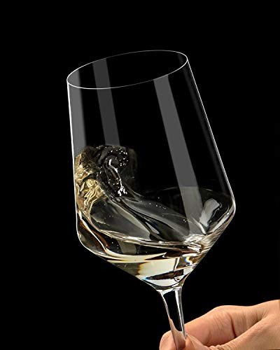 Juego De 4 Copas De Vino Tinto, Copas De Vino De Cristal Pre