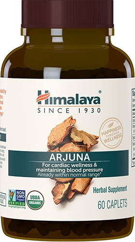 Himalaya Organic Arjuna, Suplemento De Presión Arterial Pa.