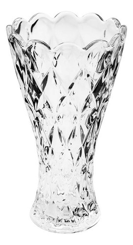 Vaso De Cristal Angel 14x25cm Wolff Cor Transparente