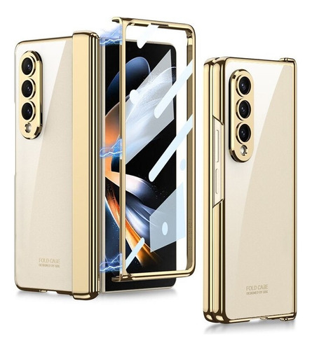 Funda De Teléfono Con Bisagras Para Galaxy Z Fold 4