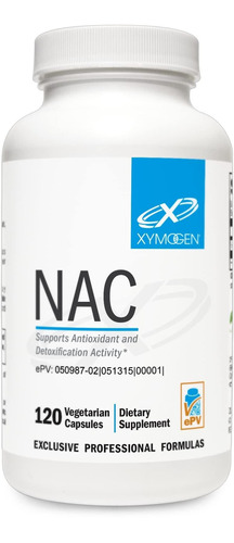 Xymogen Nac N-acetil-cisteína 600mg - Cardiovascular, Anti.