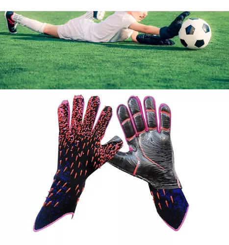 Guantes de fútbol profesionales de látex para niños y adultos, guantes de  portero de balón de fútbol, guantes de protección gruesos para niños y  adultos - AliExpress