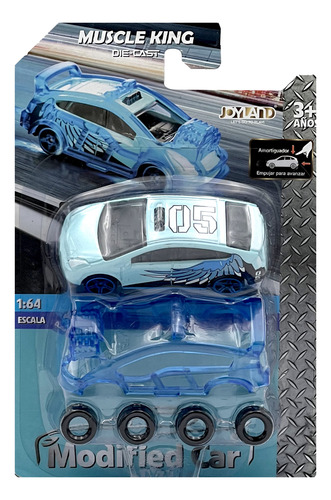 Auto Escala 1:64 Partes Intercambiables Varios Modelos Metal