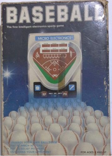 Baseball Juego Arcade Portátil Funcional Micro Electronics