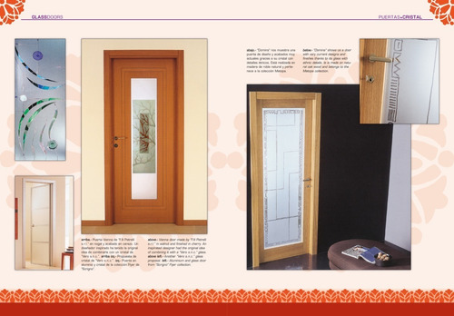 Imagen 4 de 5 de Libro Puertas De Cristal Con Madera, Aluminio Y Pvc