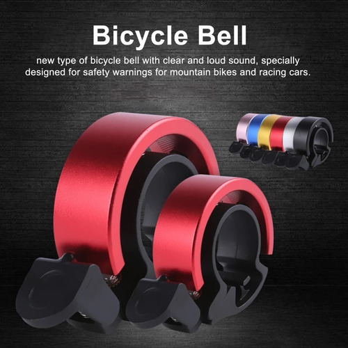 Imagen 8 de 8 de Timbre Bicicleta De Aluminio - Original Marca Niconico