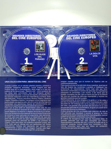 Imagen 3 de 6 de Grandes Directores Del Cine Europeo - Dvd - Colección Cine C