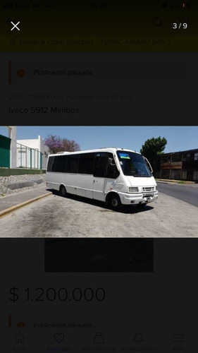 Minibus Iveco 5912 Excelente Estado, Ideal Motorhome