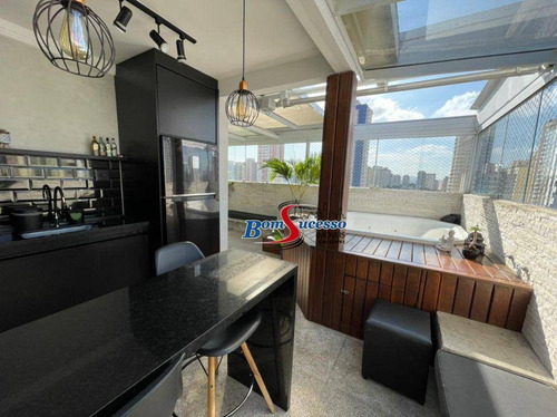 Imagem 3 de 27 de Cobertura Com 2 Dormitórios À Venda, 100 M² Por R$ 970.000 - Tatuapé - São Paulo/sp - Co0137