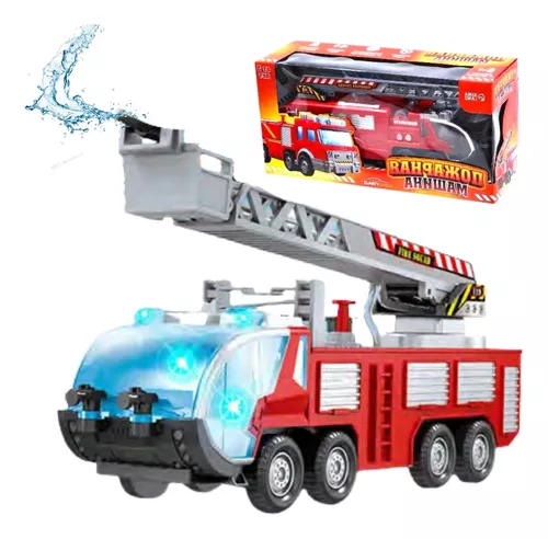 Brinquedo Caminhao Truck Bombeiro Transforme - 000899