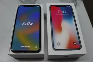 iPhone X 64 Gb Gris Espacial Usado Con Batería 100% Y Accesorios Originales Nuevos