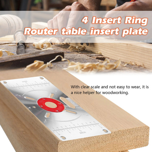 Router Inserto De Mesa Aluminio Carpinteria Multifuncional