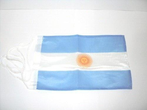 Bandera Argentina Nautica Oferta Con Sol 30x20 Cm Reforzada 
