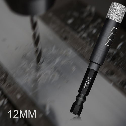 Conjunto De Brocas A Seco De Diamante Acessórios Para 12mm