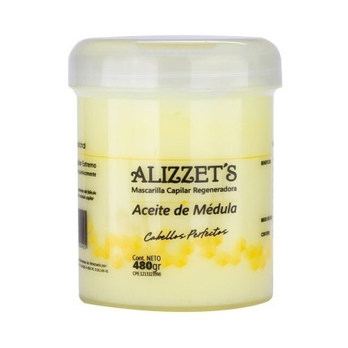 Alizzet's Mascarilla Capilar Regeneradora Aceite De Medula