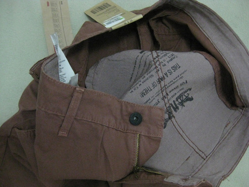Trouser Levis 511 Talle 36x34 Pale Red Pantalon Oportunidad!