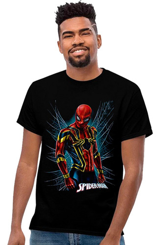 Playera Superheroes Spiderman Hombre Araña Diseño 05 Beloma