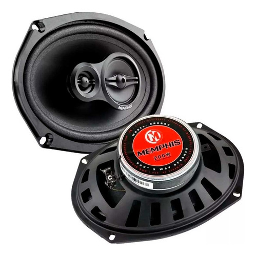 Par De Bocinas 6x9 Pulgadas Memphis 3 Vias 400watts Srx693