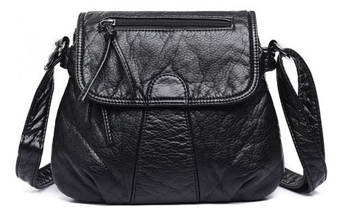 Bolso De Hombro Pequeño Para Mujer Pu Pelé Macia Carteira