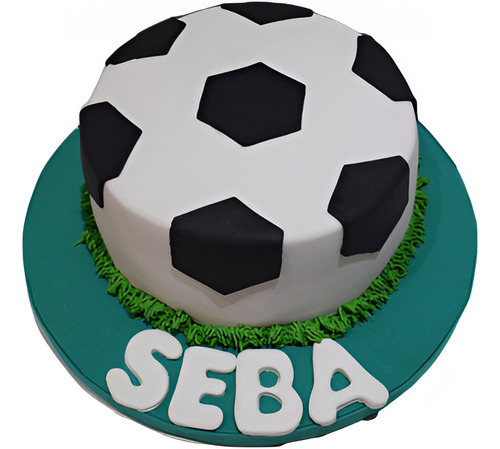 Torta Pelota Futbol Messi Tematicas Mesa Dulce